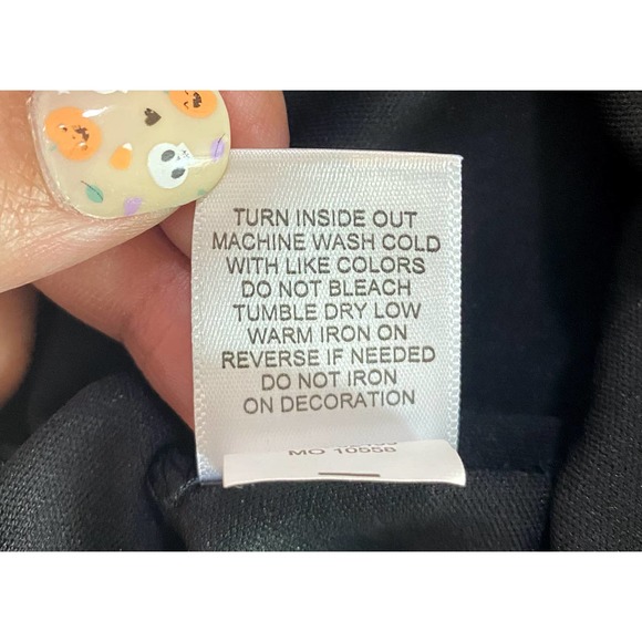 🛍️ Roz & Ali Black White Floral Blouse Cut Out Sleeves Womens Size XL - Picture 7 of 10